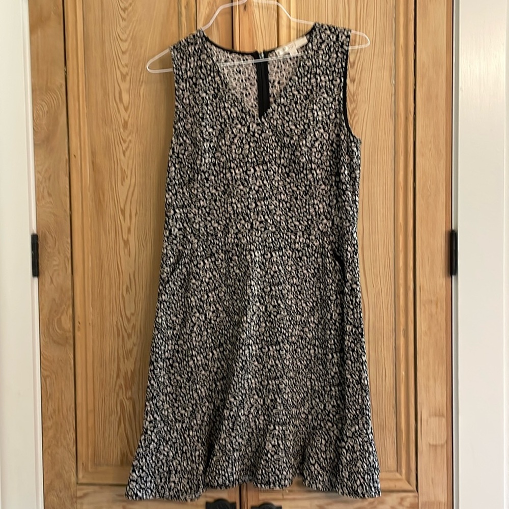 Loft brand leopard print dress - size 8